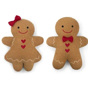 Target Bullseye's Playground Gingerbread Man & Woman Pillow Christmas 2025 - Picture 1 of 5