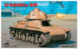 Czołg lekki Hotchkiss H39 - RPM 72219 skala 1/72 - Foto 1 di 2