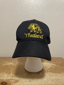 Cappello da baseball Thailandia elefante strapback cappello camionista casual unisex nero - Foto 1 di 6
