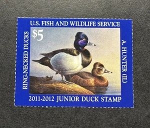 WTDstamps - #JDS19 2011 - US Junior Duck Stamp - Mint OG NH - Picture 1 of 2