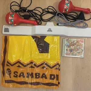 Samba de Amigo 2000 Maracas Controller Set for Sega Dreamcast w/ Game & Mat - Picture 1 of 8