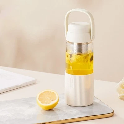 Glass Water Bottle Anti-scalding Tea Cup Tea and Water Separator Cup  Girls - Image 1 of 4