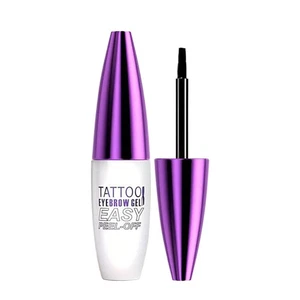 Eyebrow Tattoo Peel Off Natural Hair-Like Brow Gel For Fuller Brows Makeup - Picture 1 of 16