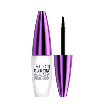 Eyebrow Tattoo Peel Off Natural Hair-Like Brow Gel For Fuller Brows Makeup - Image 1 of 4