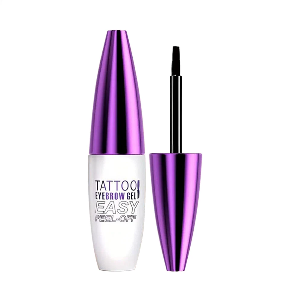 Eyebrow Tattoo Peel Off Natural Hair-Like Brow Gel For Fuller Brows Makeup - Image 1 of 4