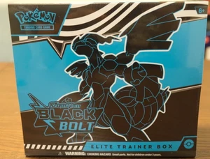 Neu Pokémon TCG Scarlet & Violet 10,5 Black Bolt Elite Trainer Box (Sealed) - Bild 1 von 1
