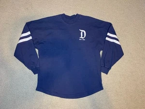 Disneyland Resort Spirit Jersey Adult S Long Sleeve Shirt Navy Mickey Parks USA - Picture 1 of 11