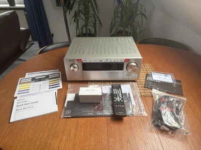 Denon AVC-X4700H 9.2 Channel 8K Ultra HD Dolby Atmos Silber - Bild 1 von 4