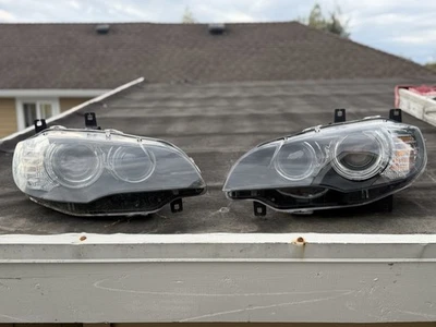 E70 E71 X5m/X6m Headlamps Left Right Headlight Assembly for BMW Adaptive Xenon   - Image 1 of 4