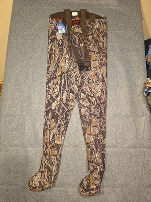 Avid Outdoor Neoprene Camo XL Waders Hunting Fishing Men's Size Extra Large NEW - Image 1 of 4