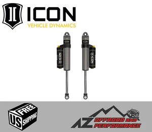 ICON 2.5 VS Piggyback 0-2" Lift Rear Shocks w/ CDCV For '04-'08 Ford F150 4WD - Picture 1 of 4
