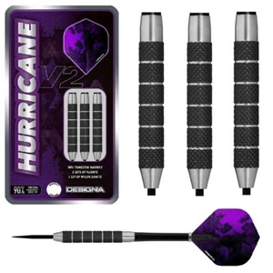 HURRICANE 90% TUNGSTEN DARTS – 22, 24, 26, 28, 30, 32 & 34GM - Picture 1 of 2