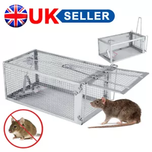 1/2X Rat Mouse Trap Catcher Humane Live Animal Pest Rodent Mice Vermin Bait/Cage - Picture 1 of 13