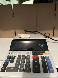 Sharp EL-1197PIII Heavy Duty Electronic Printing Calculator 12 Digit Tested - Picture 1 of 1