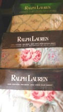 Vintage Cottage Lane by Ralph Lauren Twin Sheets-One Flat,2 Fitted-Premium-NEW!