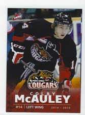 2014-15 Prince George Cougars (WHL) Colby McAuley