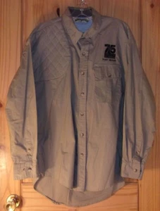 Bob Allen Khaki Shooting Shirt for Fort Bragg 75th Anniversary, Herren L - Bild 1 von 7