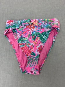 Bikin Lilly Pulitzer Bergen cintura alta para mujer talla 4 - Imagen 1 de 12