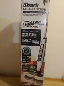 Shark S8201 Steam & Scrub mit Steam Blaster Technologie All-in-One | Weiß/Messing - Bild 1 von 2
