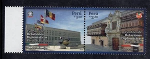 Perù 2024 - Relazioni Diplomatiche - Emissione congiunta con l'Italia 2025 - Afbeelding 1 van 2