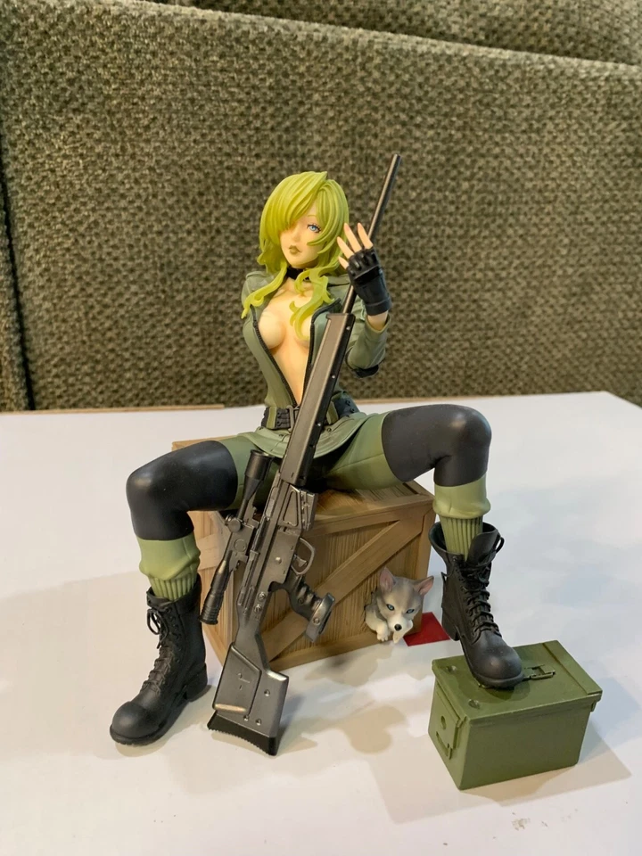 Kotobukiya Metal Gear Solid Bishoujo Sniper Wolf 1/7 Scale Completed Figure - Image 1 of 4