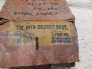 NOS 1960 1961 1962 1963 1964 C20 C30 Chevy truck Right inner tie rod 3762352 - Picture 1 of 5