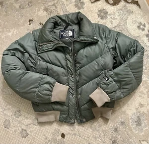 Vintage Made In USA North Face Down Jacket Puffer Puffy 1980s Ski Winter Size 12 - Picture 1 of 5