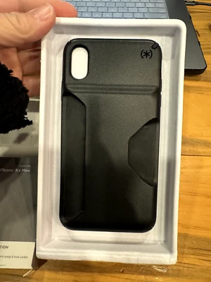 Speck Presidio Wallet Case—iPhone XS Max—Black - Image 1 of 4