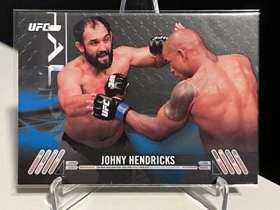 2017 Topps UFC Knockout Blue #81 Johny Hendricks /99 - Image 1 of 2