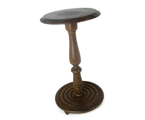 Side Wine Display Table Pedestal Plant Bonsai Flower  Stand Gorgeous Base Cover