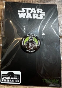 Star Wars Celebration 2022 MANDALORIAN GROGU Exclusive Pin RARE Limitrd Ed 1000 - Picture 1 of 1