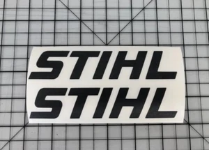 Aufkleber Stihl mittel 14x3cm | Motorsäge | Wald | Forst | Outdoor | Jagd - Bild 1 von 3