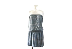 Gypsy 05 Multicolor Tie-Dye Strapless Cotton Blend Dress Size S - Picture 1 of 6