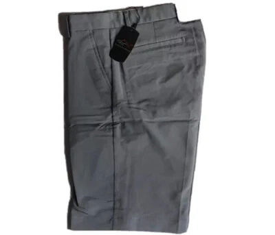 Pantalones Cortos de Golf Greg Norman Para Hombres Tech Frente Plano Gris Acero Talla 30 Nuevos con Etiquetas Foto 1 de 4