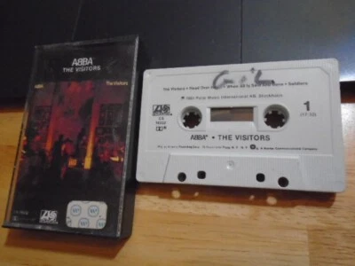 RARE oop ABBA CASSETTE TAPE The Visitors 1981 One of Us sweden pop Frida NO UPC Foto 1 de 2