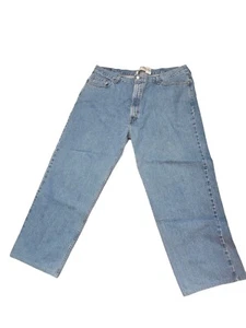 Levi's 550 Men's Jeans Blue 46x27 Medium Wash Cotton 5 Pockets - Picture 1 of 7