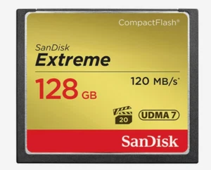SanDisk 128G CF Extreme 120MB/s Compact Flash Memory Card SDCFXSB - Picture 1 of 1