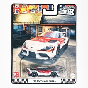 Mattel Hot Wheels Premium Boulevard #52 20 Toyota GR Supra (White) *New Sealed* - Picture 1 of 1