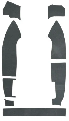 1982-92 Chevrolet Camaro Die Cut Trunk Area Felt Foto 1 de 2