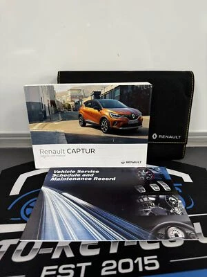 RENAULT CAPTUR OWNERS PACK / HANDBOOK / MANUAL + WALLET, 2019~2024 (2020)!! - Image 1 of 4