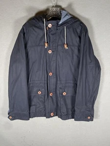 CPO Provisions Shipman Supply Zip Hooded Pullover Jacket Vented Navy Men’s L - Picture 1 of 11