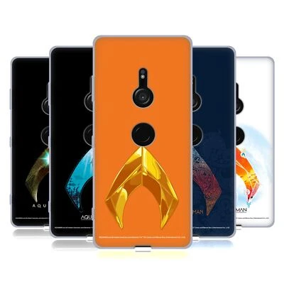 FUNDA GEL SUAVE OFICIAL CON LOGOTIPO DE PELÍCULA AQUAMAN PARA TELÉFONOS SONY 1 Foto 1 de 4