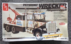 SEALED NEW VTG 1980s AMT 1/25 PETERBILT WRECKER SEMI TRUCK MODEL KIT 6667 - Picture 1 of 5