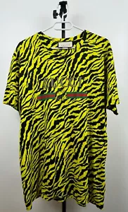 Herren Gucci Shirt Tigermuster Gr. M Gelb Schwarz X10042401 - Bild 1 von 7