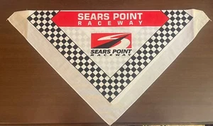 Sears Point Raceway Vintage Bandanna Promotion Neckerchief - Picture 1 of 2