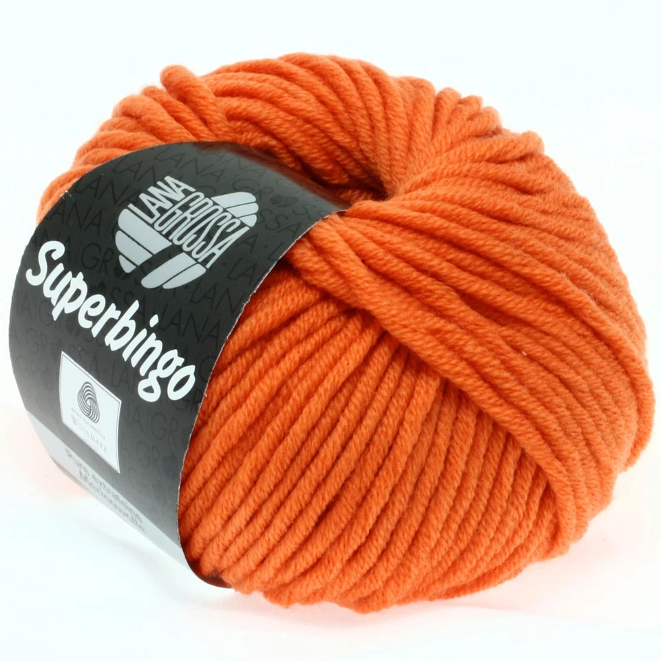 Wolle Kreativ! Lana Grossa - Superbingo - Fb. 50 orange 50 g - Bild 1 von 1