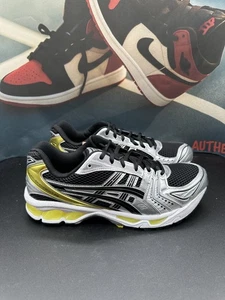Size 10 - ASICS Gel Kayano 14 Black Lemon Spark - Picture 1 of 8