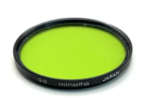 GO Minolta Japan filter refCP green f55na 55mm genuine - Picture 1 of 5