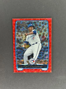 Bowman Draft Picks & Prospects 2012 Marcus Stroman #BDPP35 lámina de hielo rojo/25 primera - Imagen 1 de 2