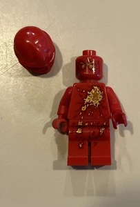 LEGO Minifigure Ninjago Kai NRG Red Ninja 9591 - Plain Helmet - Picture 1 of 4
